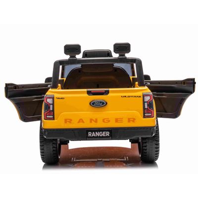 Carro Elétrico Infantil Ford Ranger 12V Amarela Bel Único / 12V