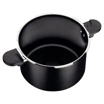 Panela de Pressão Tramontina Valência Black 7 L 24 cm em Alumínio com Revestimento Cerâmico
