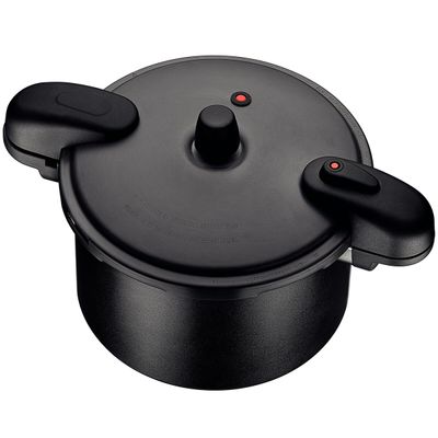 Panela de Pressão Tramontina Valência Black 7 L 24 cm em Alumínio com Revestimento Cerâmico