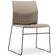 Kit 04 Cadeiras Fixa Base Preta Empilhável Connect F02 Nude - Lyam Decor