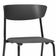 Kit 04 Cadeiras Fixa Base Preta Empilhável Bit F02 Preto - Lyam Decor