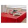 Toalha Mesa Retangular High Class 160x320cm Vermelha Raner