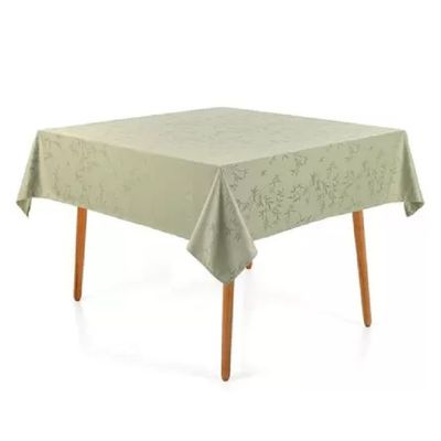 Toalha Mesa Quadrada Verissimo 220x220cm Verde Karsten