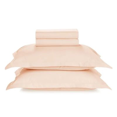 Jogo Cama King 4 Pcs Algodão 180 Fios Liss Petala Karsten
