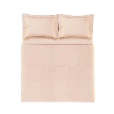 Jogo Cama King 4 Pcs Algodão 180 Fios Liss Petala Karsten
