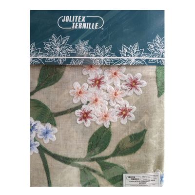 Toalha Mesa Retangular Atelie 160x270cm Mexico Jolitex