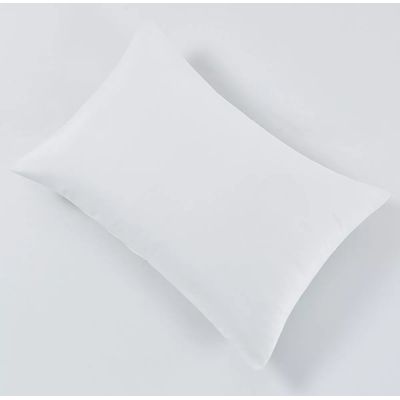 Jogo Cama Queen 4 Pç Poliéster Toque de Seda Branco Jolitex