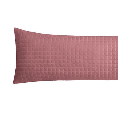 Porta Travesseiro Poliester Hug  40x130cm Rosa Antigo Lavive