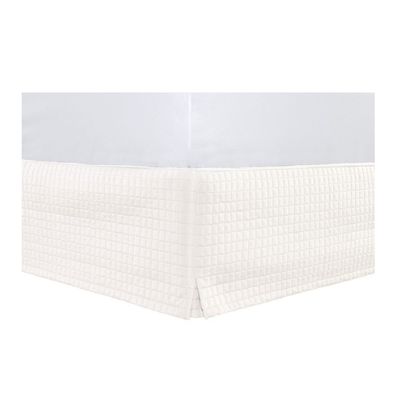 Saia Cama Box Casal Poliester Probox Pastilha Palha Lavive