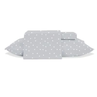 Jogo Cama Solteiro 3 Pc Toque de Seda Triangulos Jolitex