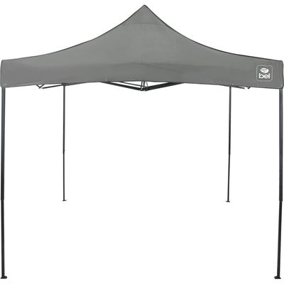 Tenda Gazebo Dobrável Pagoda 3m x 3m Oxford Cinza Bel 3m x 3m