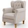 Kit 02 Poltronas Decorativa Para Sala De Estar Yara P02 Bouclê Creme - Lyam Decor