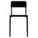 Kit 08 Cadeiras Estofada Para Sala De Jantar Sense Preto C01 Courino Preto - Lyam Decor