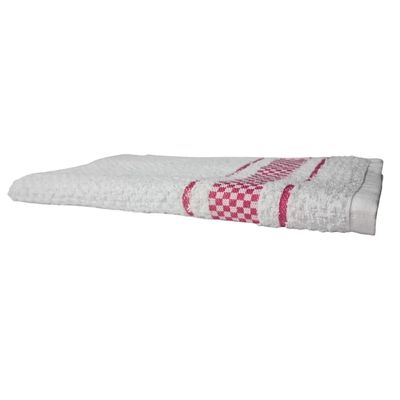 2 Panos de Prato Atoalhado Felpudo 370g/m² Premium Vermelho