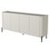 Buffet Para Sala de Jantar 4 Portas 1 Gaveta Pés Industrial Preto Naim I03 Luna - Lyam