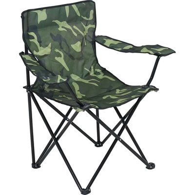 Cadeira Camping Dobrável Araguaia Comfort Camuflada Bel Único