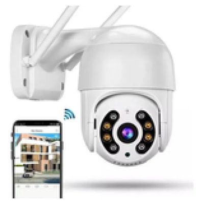 Câmera Ip Externa Speed Dome Wifi Auto Tracking Ip66 Ptz