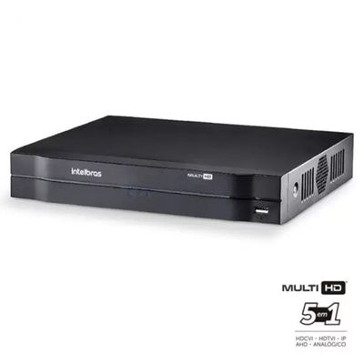 Kit 10 Câmeras de Segurança Intelbras HD Completo e DVR Multi HD 16 Canais MHDX 1116 c/hd 1TB