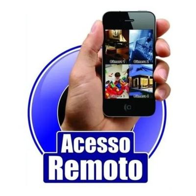 Kit 4 Câmeras De Segurança Completo Infravermelho Imagens Hd 500GB de Armazenamento