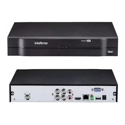 Kit 6 Câmeras de Segurança hd Dvr 8Ch Intelbras c/hd completo
