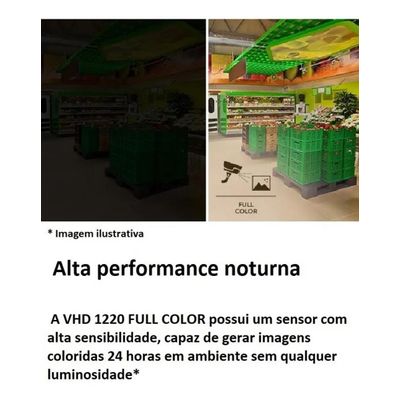Kit 4 Câmeras Intelbras 2 Megapixels 20m Vhd 1220 Full Color Dvr 4ch Mhdx c/hd 2tb