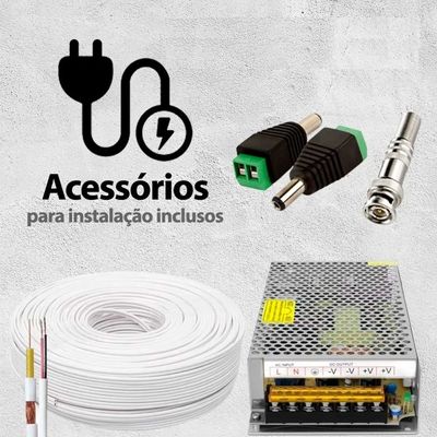 Kit Cftv 16 Cameras Segurança  Hd Dvr Intelbras mhdx 1116 S/ HD