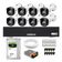 kit 8 Câmeras 1120b Full Color Intelbras, Mhdx 1008c + Hd 1 Tera