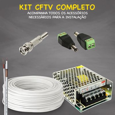 Kit 3 Cameras Seguranca Intelbras Vhl 1220 Full Hd 2mp 1080p 500gb