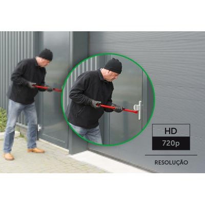 KIT 05 CÂMERA BULLET INTELBRAS VHD 1130 B G6 720p 2.8mm