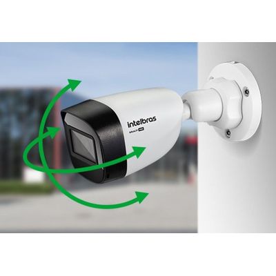 KIT 05 CÂMERA BULLET INTELBRAS VHD 1130 B G6 720p 2.8mm