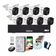 Kit 8 Cameras 1120B Full Color Dvr Mhdx 1008 Completo Com Hd 1tb Tera