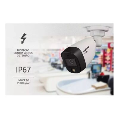 Kit 8 Cameras 1120B Full Color Dvr Mhdx 1008 Completo Com Hd 1tb Tera