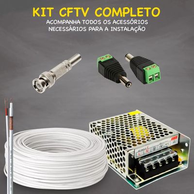 Kit Cftv 10 Câmeras Segurança Intelbras 1120b Dvr 16 Canais 1016 6tera