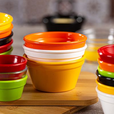 Ramequim Cheff 150ml Laranja em Polipropileno