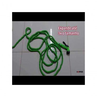 Mangueira Kepper Latex 22mts Conector Abs Verde