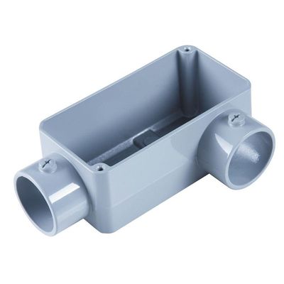 Condulete fixo 2" tipo "LL" - com tampa / rosca BSP / sem pintura