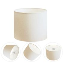 Cúpula Abajur Cilíndrica Cp-7013 ø30x30cm Branco