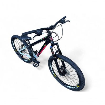 Bicicleta Aro 26 VikingX Tuff X44 Freio Hidráulico 21v Preto Branco