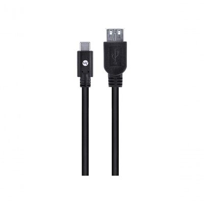 Cabo Usb Tipo C Para Extensor Usb A Fêmea V3.2 Gen1 5gbps 2 Metros - C32uaf-2