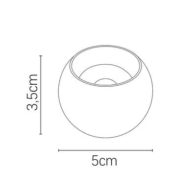 Spot Led Para Trilho Magnético Nordecor Magnetic Track Kay Loz 6711 5w 48v 3000K Luz Amarela