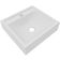 Kit Gabinete Balcão E Espelheira De Banheiro Marina Mármore Branco