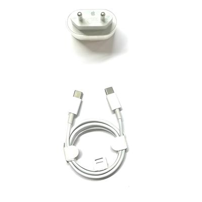 Carregador Cabo Mini Turbo USB C 20W Carregamento