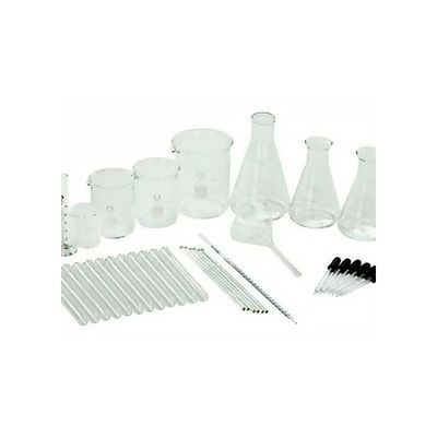 Kits Educativos - Kit de Vidraria 156 Peças para Laboratório