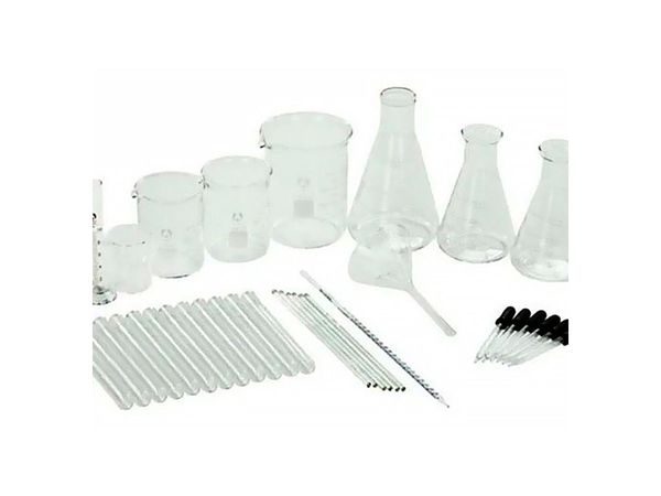 Kits Educativos - Kit de Vidraria 156 Peças para Laboratório