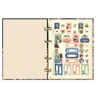 Fichário Caderno Argolado Loveland Floresta 80 Folhas - Tilibra