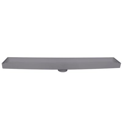 Ralo Invisível Linear Com 5x50cm Cinza - 1708 - Estrela