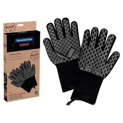Luva Tramontina Churrasco Black 02 Peças