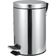 Lixeira Redonda 3 Litros Inox Cinza Vonder