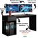 Mesa Gamer Jogos Start - Mdp 1 Porta E 1 Gaveta Preto - Movelove Preto Fosco