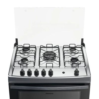Fogão Dako 5 Bocas Supreme Mesa Inox Titanium Bivolt